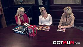 Got Mum - Fucking In The Office With Blonde Milf