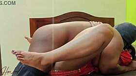 beautiful colombian babe gets fucked in missionary