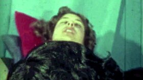 vintage interracial lesbians in retro setting with hairy bodies.