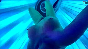 Girl Next Door MASTURBATES Naked in Sunbathing Area!