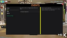 the girl says, 'spank me in this 3d anime game.'