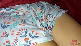 Playing games between sheets with stepsister