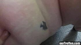 deutsche bbw amateur slut gets fucked by young guy at home