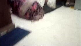 African ebony woman enjoys doggystyle with big black cock