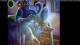 i'm watching this gay furry compilation with dog themes
