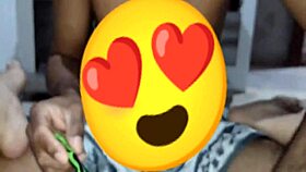 man prepares wife for meeting her friend who prefers smooth areas