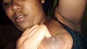 So much sucking I drowned in Nutella, then anal chaos followed. What a messy big black cock ride!