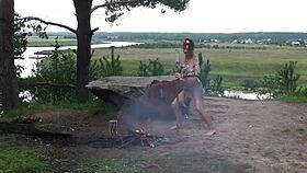 Mature Amateurs Exploring Outdoor Stone Age Adventures