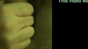 milf stepmom walked in and wanted to help with handjob