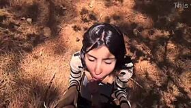 i get fucked by stranger in forest and he cums inside