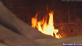 Damn, Domino Presley gets oiled up for deep anal in hot transgender massage!