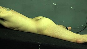 Twink virgin tied up for bdsm