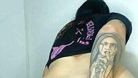 colombian amateur tries anal for the first time