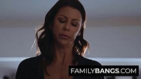 Ambitious mom Alexis Fawx fucks her rich son Jake Adams for cash?