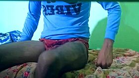 boyfriend secretly records his girlfriend's homemade fucking video with young amateurs.