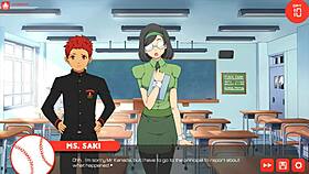 Ever wonder what sneaky fun happens in anime games like Bacchikoi Ichiru Route?