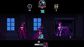 haunted hump house game with monster cock in anime hentai style