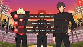 Ever wonder what sneaky fun happens in anime games like Bacchikoi Ichiru Route?