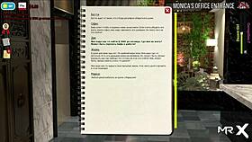 Boldly Groping Breasts In Fashion Business Anime