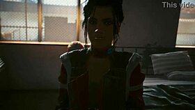 panam and laguna bend sex scene in cyberpunk 2077