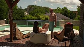 tiffany doll fucks her ex husband's best friend outdoors