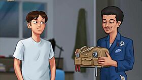 Summertime saga 171 features blowjob on monster cock