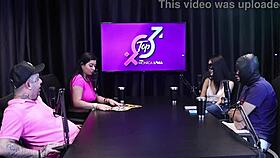 Two Naughty Babes Strip Naked Showing Tits and Juicy Pussy! 😍