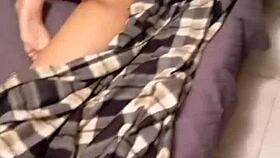 I spied on her masturbating, find us like juanlatino4 😏