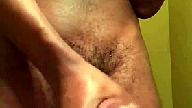 Jackin' My Big Black Monster Cock