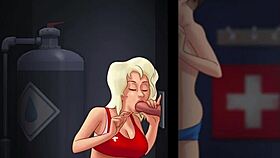 Summertime saga 171 features blowjob on monster cock