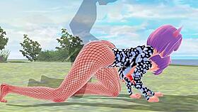 3d indian babe with big ass gives blowjob and rides