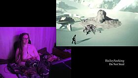 naked evil within 2 playthrough part 13 with big natural tits 😈