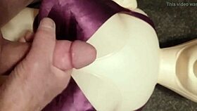 Let's Have Some Handjob Fun With Dolly, She Wears Bra And Gets Cumshot