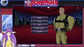 blonde and redhead anime characters in unlimited game adventure