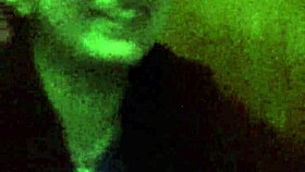 Wet Pink Hair Girl Enjoys The Rain. She Dances Playfully In The Shower.