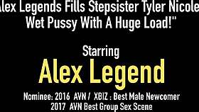 Alex Legends Fills Stepsister Tyler Nicole's Wet Pussy