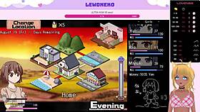 vtuber lewdneko plays summer memories part 5 with big tits in anime dating game