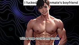 I Couldn't Resist Sucking My Roomie's Straight Boyfriend's Cock