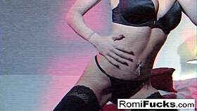 Romi Rain, can you handle stuffing panties in your pussy and licking them?