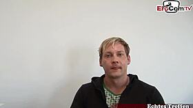 First Time Meet and Fuck at Real German Amateur Casting