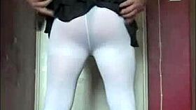 bisexual sissy mark wright explores his curiosity in a homemade setting