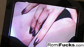 Romi Rain, can you handle stuffing panties in your pussy and licking them?