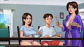 Summertime Saga Chapter 195 In Anime Style