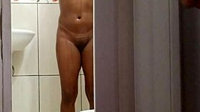 Stepfather Watches Stepmother Take Shower Eli Was Spying Her Masturbate And Ended Up Fucking Her Ass