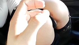 have you fucked in a car without fear, cumming hard on that indian babe's face?