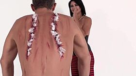 Did dana vespoli get cum after anal?