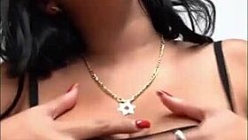 Horny striptease in shower compilation?