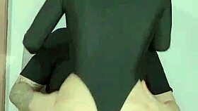 Man, I'm banging this otaku maid in cosplay, riding me hard with her sexy culo!