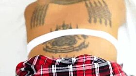 My Asian girlfriend gets pounded hard doggystyle