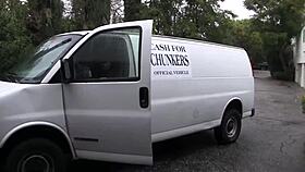 cute vanessa enjoys cock in her mouth and cum on her face